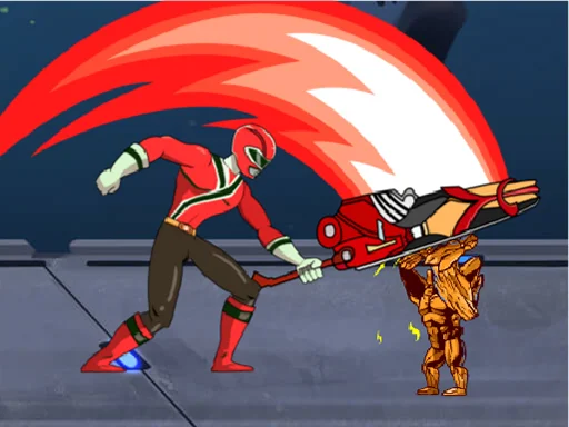Play power-rangers-space-war - Free Online Game