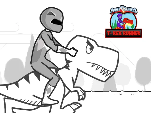 Play power-rangers-trex-runner - Free Online Game