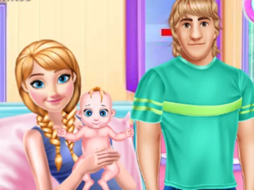 Pregnant Anna and Baby Care - Play Free Game