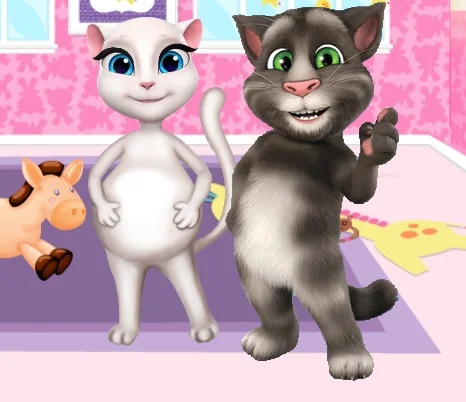 Pregnant Kitty Room Decor - Play Free Game