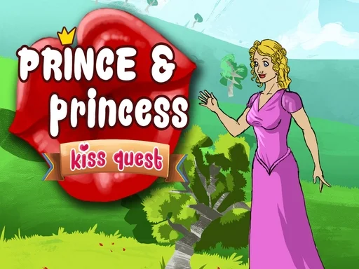 Prince & princess : Kiss quest - Play Free Game