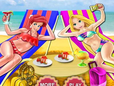 Play princess-beach-dress-up - Free Online Game