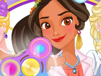Play princess-fidget-spinner - Free Online Game