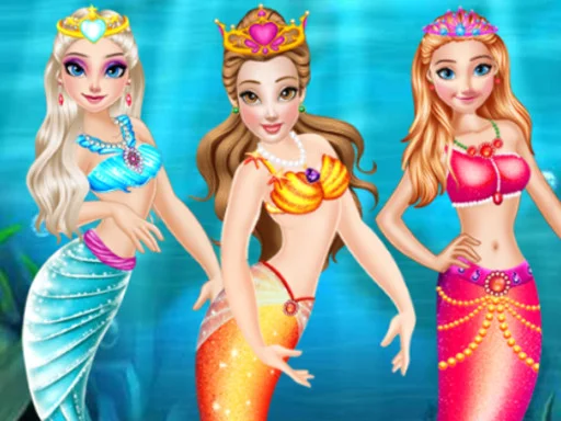 Princess Mermaid Style Dress Up - Play Free Game