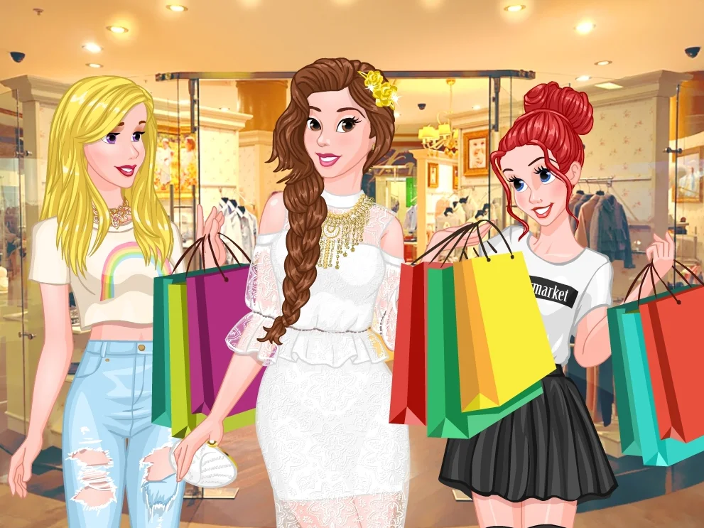 Play princesses-fashion-shopaholic - Free Online Game