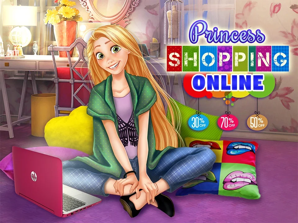 Play princesses-online-shopping - Free Online Game