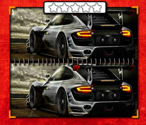 Racing Cars 25 Differences - Play Free Game