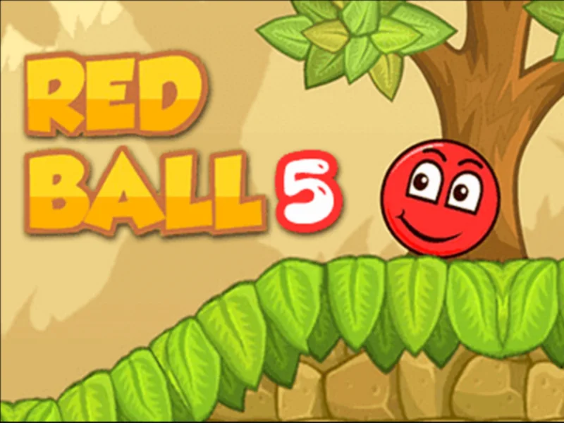 Play Red Bounce Ball 5 - Free Online Game