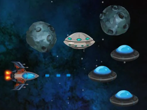 Relentless Flying Saucers - Play Free Game
