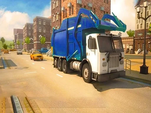 Play Road Garbage Dump Truck Driver - Free Online Game
