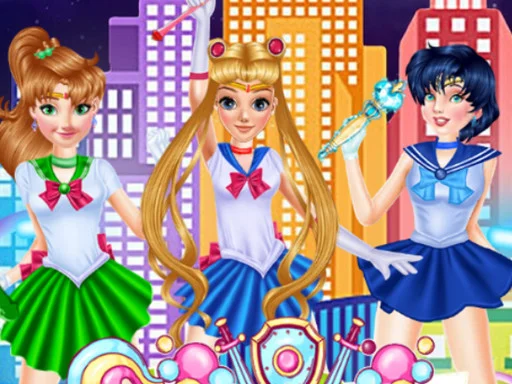 Play Sailor Moon Cosplay Show - Free Online Game