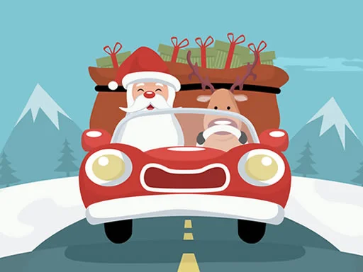 Santa Giving Presents Jigsaw - Play Free Game