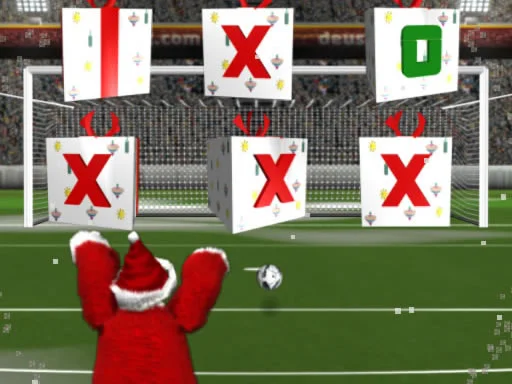 Play santa-kick-tac-toe - Free Online Game