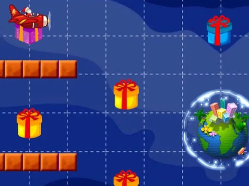 Play Santa's breakthrough with gifts - Free Online Game