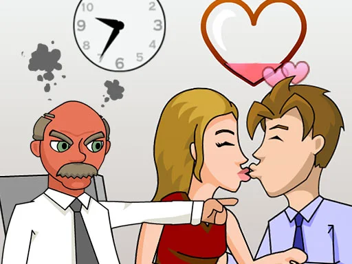 Play secret-office-kissing - Free Online Game