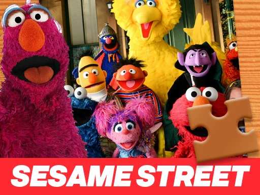 Play Sesame Street Jigsaw Puzzle - Free Online Game