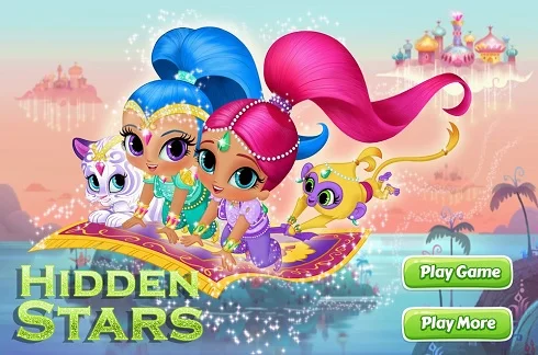 Play Shimmer and Shine Hidden Stars - Free Online Game