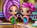 Shimmer and Shine: sparkling gins in the sauna - Play Free Game