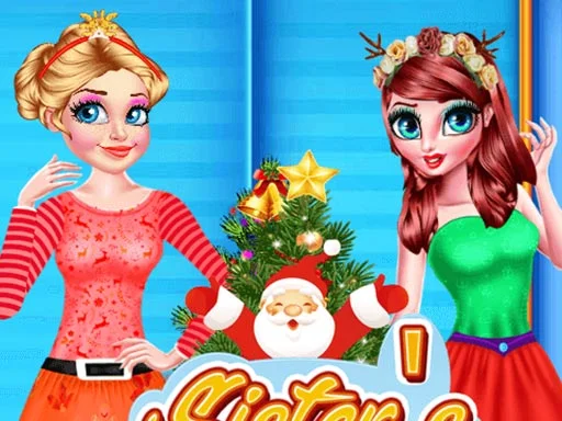 Sisters Christmas Tree - Play Free Game
