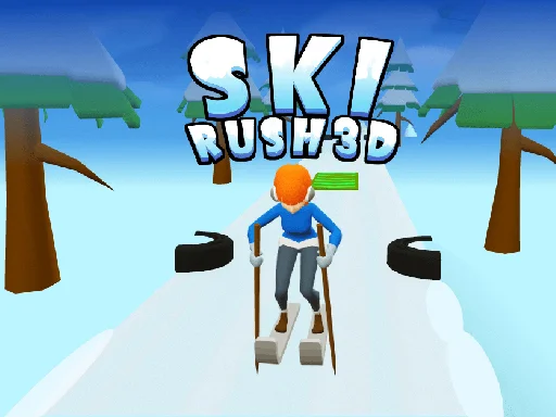 Play Ski Rush 3d - Free Online Game