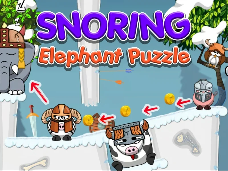 Play snoring-wake-up-elephant - Free Online Game