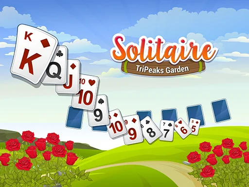 Play solitaire-tripeaks-garden - Free Online Game