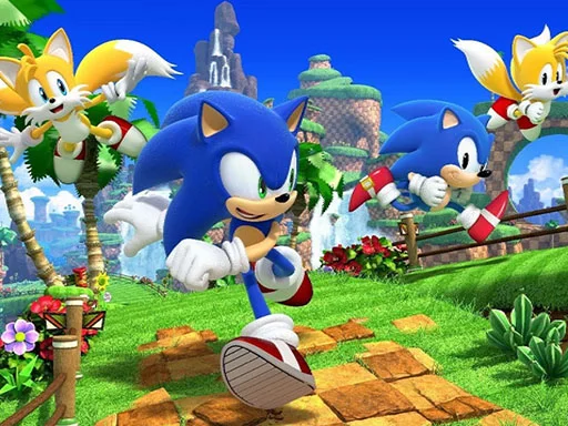 Play sonic-adventure-run - Free Online Game