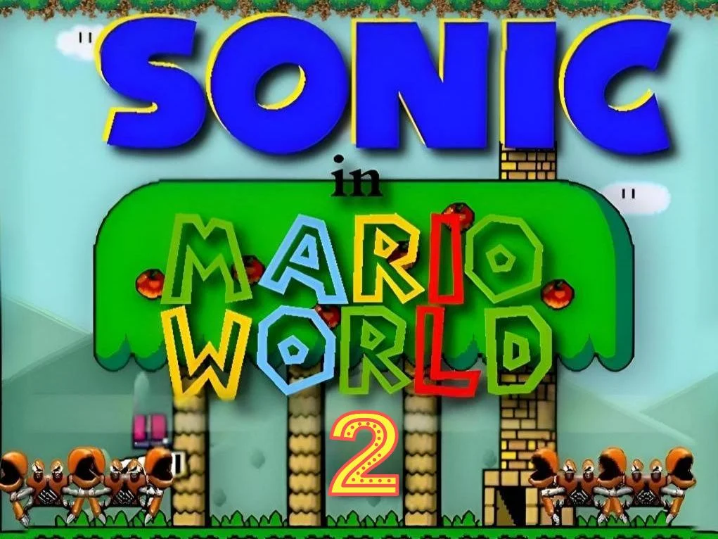 Play Sonic in Mario World 2 - Free Online Game