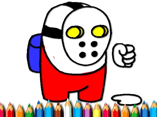 Play Space Dude Coloring Book - Free Online Game