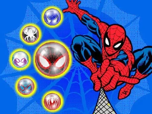 Play spiderman-bubble-shooter - Free Online Game