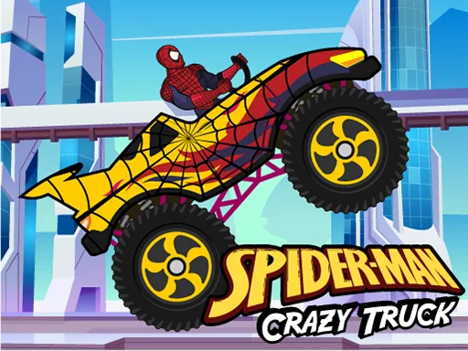 Play spiderman-crazy-truck - Free Online Game