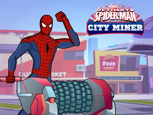 Play spiderman-gold-miner - Free Online Game