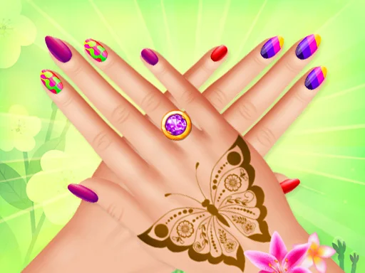 Play spring-nailart - Free Online Game