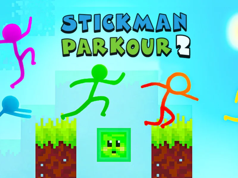 Play Stickman Parkour 2 - Free Online Game