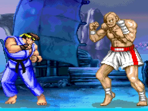 Play street-fighter-ii-ryu-vs-sagat - Free Online Game