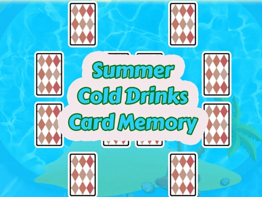 Summer Cold Drinks: Memory Cards - Play Free Game