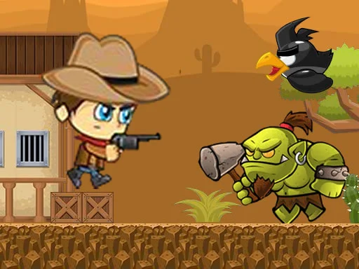 Play Super Cowboy Running - Free Online Game