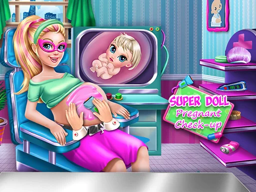Super Doll Pregnant Check-Up - Play Free Game