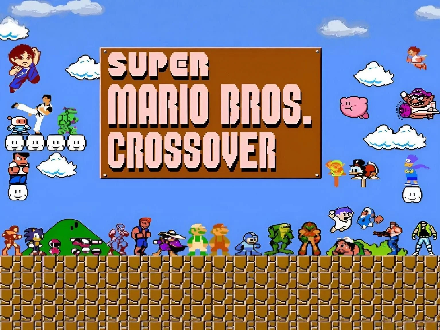 Super Mario Crossover - Play Free Game