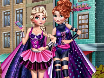 Superhero Spring Princess Dress Up - Play Free Game