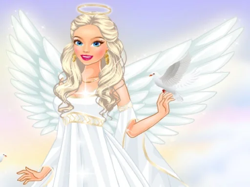 Play sweet-angel-dress-up - Free Online Game