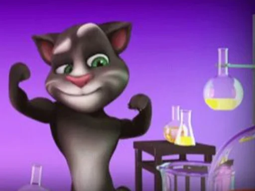 Play talking-tom-in-laboratory - Free Online Game
