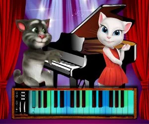Play Talking Tom Piano Time - Free Online Game