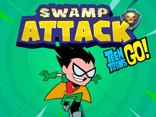 Play Teen Titans Go ! Swamp Attack - Free Online Game