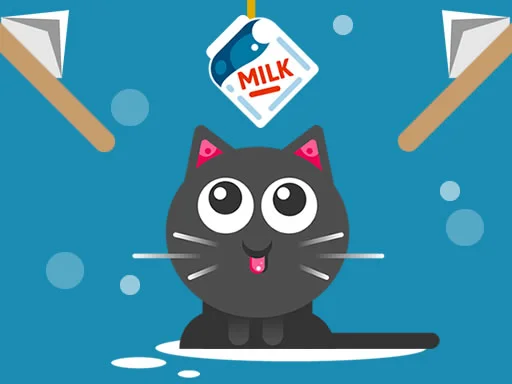 The Cat Drink Milk - Play Free Game