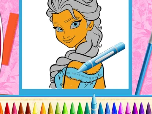 Play The Princess Sisters Coloring - Free Online Game