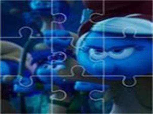 Play the-smurfs-jigsaw - Free Online Game