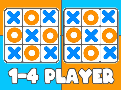 Tic Tac Toe 1-4 Player - Play Free Game