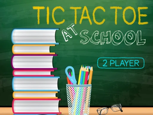 Tic Tac Toe At School - Play Free Game