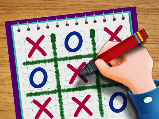 Play Tic Tac Toe Paper Note II - Free Online Game
